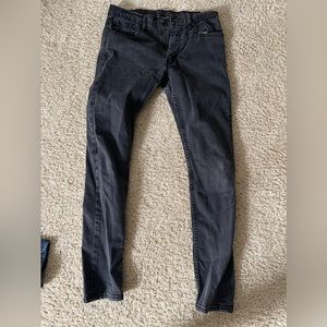 Levis 511 Slim Dark Gray 32x34 denim jeans USED